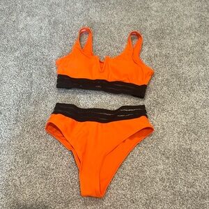 Orange bikini NWOT